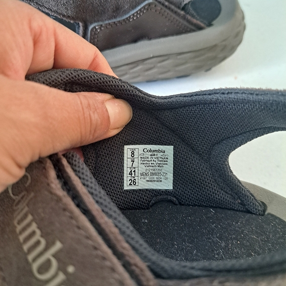 Columbia Dark Brown Outdoor Sandals - Picture 4 of 5